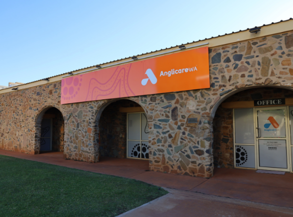 Photo of the outside of the Anglicare WA Office in Karratha where the Bounce Wellbeing Program runs from