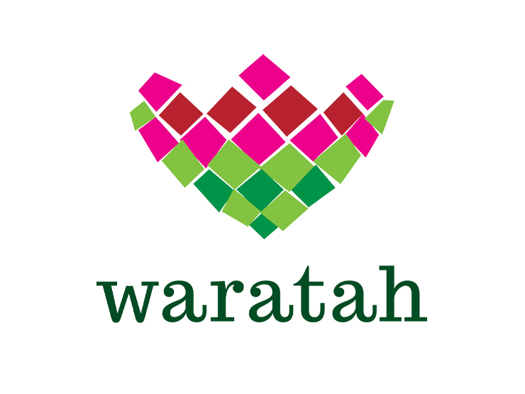 Waratah Support Centre logo showing a stylized red waratah flower with green leaves and the centre’s name in bold text – community support services in Western Australia