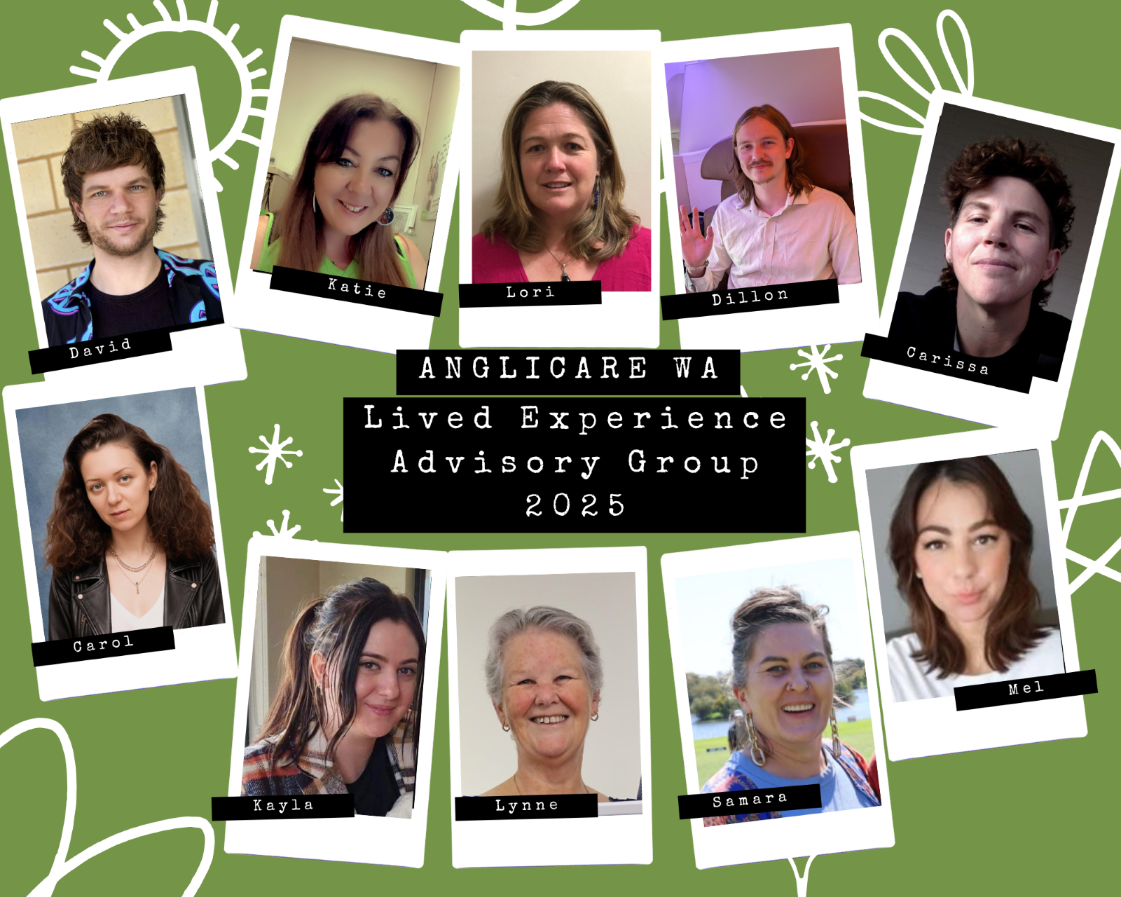 Lived experience advisory group 2025