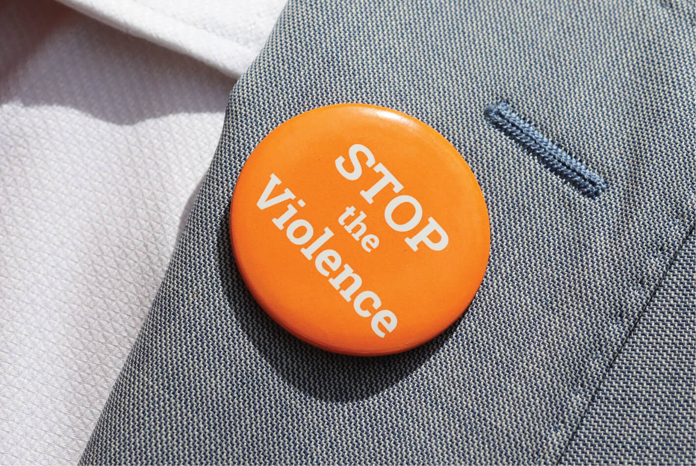 16 Days in WA badge that says Stop the Violence