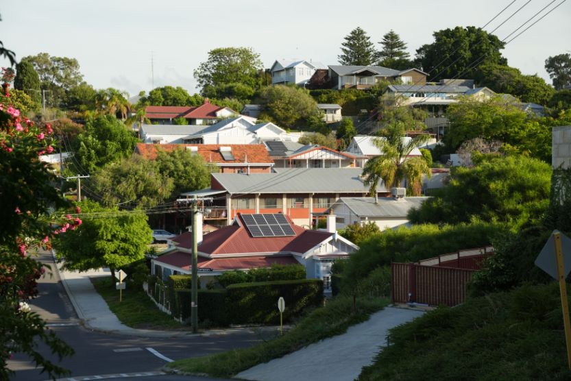 A leafy neighbourhood in Western Australia.
