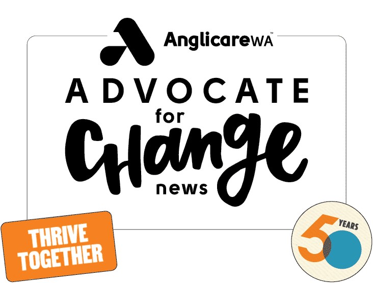 The title header of the Advocate fro Change newsletter.
