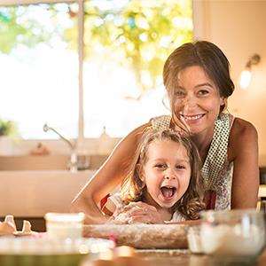 Anglicare WA - Support Young Hearts Domestic Violence this Christmas Appeal 2020 A picture of Daisy with her mum in a safe, happy home with no violence.